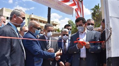 وزير الرياضة ومحافظ الغربية يتفقدان ناديي سيجر وماتركس ومركز شباب شوبر