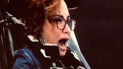 رد فعل مرعب لريهام عبدالغفور بعد رؤية رامز جلال |فيديو