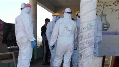 الطب الوقائي ببورسعيد: حجر مناطق في بحر البقر | صور