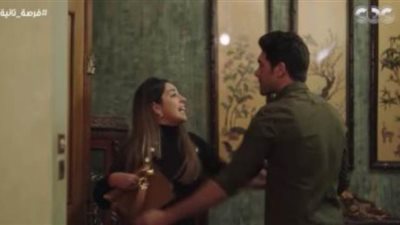 شاهد لحظة انتحار أيتن عامر في مسلسل فرصة تانية | فيديو