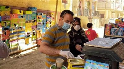 تحرير 313 محضرا تموينيا  خلال يومين بالمنوفية | صور