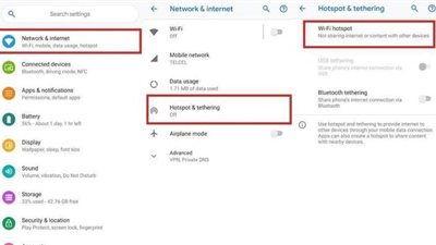 بالخطوات.. طريقة تحويل هاتفك لراوتر إنترنت لأكثر من 10 أجهزة بوقت واحد