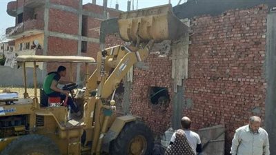 إزالة 742 تعديا على أراضي الدولة بالغربية