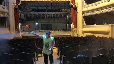 رئيس جامعة دمنهور: استمرار تعقيم المباني والمدارس بالتعاون مع المحافظة l صور