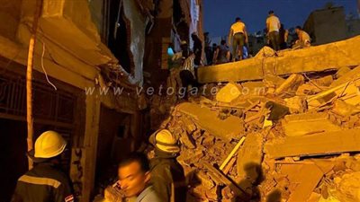 لجنة لمعاينة العقارات المجاورة لعقار باب الشعرية المنهار | صور