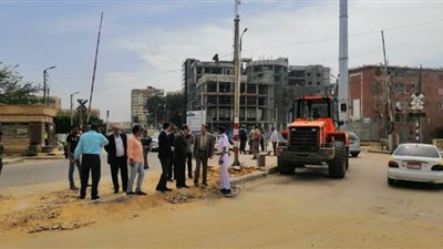 تطوير مزلقان السلخانة بمدينة كفر الشيخ لتسيير حركة المرور | صور