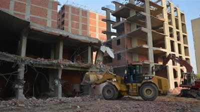 جهاز القاهرة الجديدة: شن حملات مستمرة لضبط مخالفات البناء