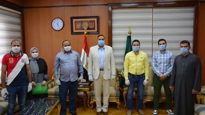 توزيع 3 آلاف كرتونة مساعدات و50 طن لحوم  للأسر الأولى بالرعاية بالدقهلية