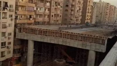 جهاز التعمير عن ملاصقة محور الملك سلمان لأحد المباني: 