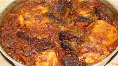 طريقة عمل البطاطس باللحمة مع الشيف المغازي| فيديو