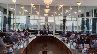 محافظ قنا يناقش ملف 