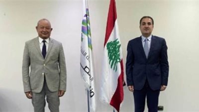 تفاصيل لقاء نجيب ساويرس ووزير الاتصالات اللبناني