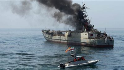 الجيش الإيراني يكشف عن  الجهات المتورطة بعملية قصف البارجة 