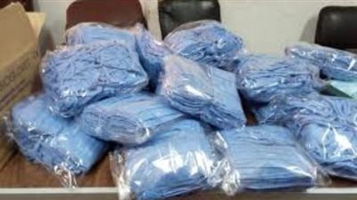 مصادرة 7282 عبوة وقطعة مستلزمات طبية مجهولة المصدر داخل شركة بالجيزة