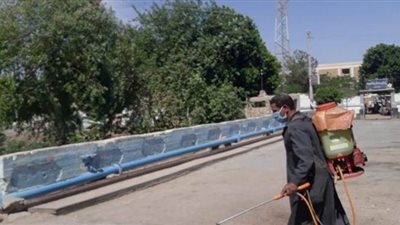 استمرار أعمال تطهير وتعقيم مدن المنيا لمواجهة كورونا