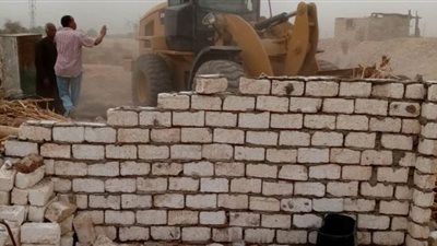 إزالة 40 حالة تعد على أملاك الدولة والأراضي الزراعية بقنا | صور