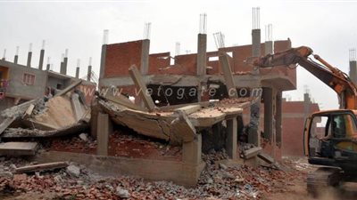 محافظ القليوبية يقود حملة لإزالة التعديات على الأراضى الزراعية| صور