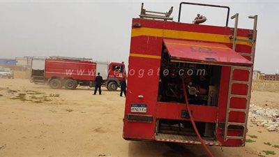 السيطرة على حريقين في «مخزن وشقة» بالشرقية | صور