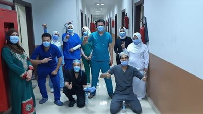 غادروا عزل المدينة الجامعية.. تعافي 3 حالات جديدة من كورونا ببني سويف | صور