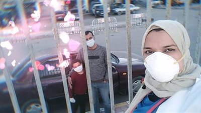 كسر قدم مديرة مستشفى العجمي للعزل: 