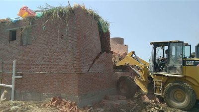 إزالة 13 حالة تعدٍّ على الأراضي الزراعية في البحيرة