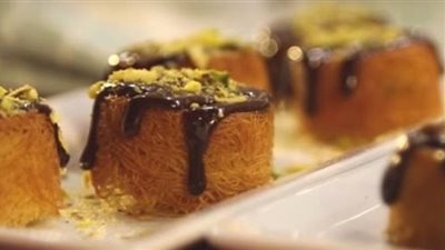 طريقة عمل كب كيك الكنافة الشيكولاته | فيديو