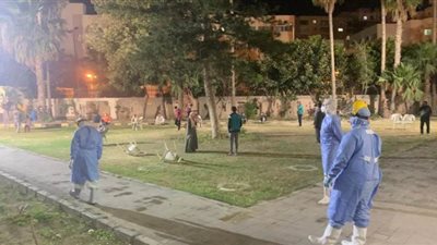 تعافي حالتين واستقبال ١٤ مصابا بكورونا بالمدينة الجامعية في الإسكندرية
