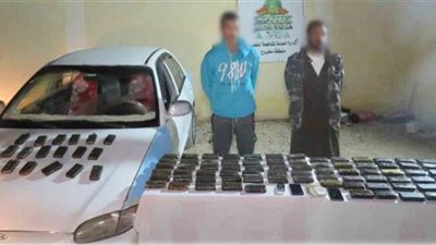 سقوط عاطلين بحوزتهما 100 طربة حشيش في مطروح قبل ترويجهم