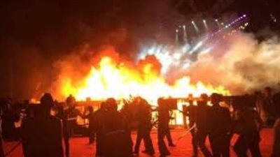 اندلاع حريق داخل معبد هندوسي في إيران