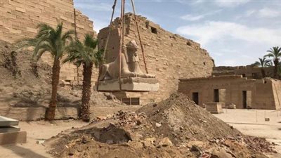 بدأت منذ ٢٠١٠.. خطة الآثار لمعالجة الترميمات الخاطئة بمعابد الكرنك