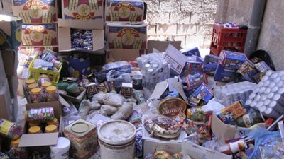 ضبط مواد غذائية غير صالحة للاستهلاك الآدمي بالإسكندرية