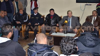 بالصور.. محافظ الإسماعيلية ومدير الأمن يزوران «قلعة الدراويش»