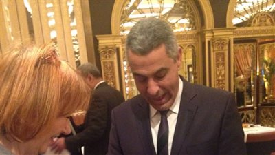 بالصور.. الجيوشي يبحث فرص الاستثمار في مجال النقل مع «تجارية لندن»