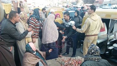 إصابة فتاة صدمها جرار زراعي في الشرقية