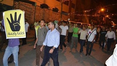 تفريق مسيرة لأنصار الإرهابية بالبحيرة والقبض على 4 أشخاص