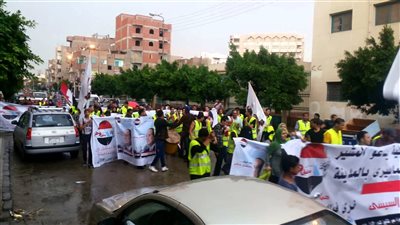 مدينة العاشر من رمضان تنظم مسيرة حاشدة للسيسي غدًا