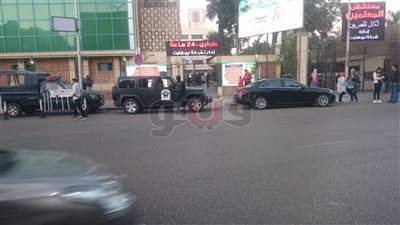 تعزيزات أمنية تزامنا مع خروج الخطيب من المستشفى (صور)