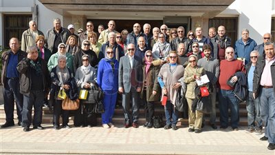 وفد من أندية الإسكندرية يزور هيئة قناة السويس (صور)