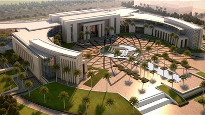 معدلات تنفيذ مبنى مجلس الوزراء في العاصمة الإدارية الجديدة (صور)