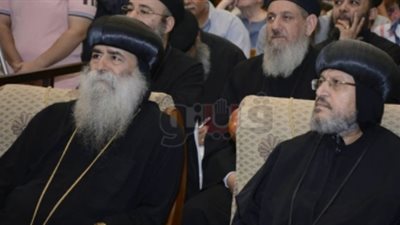 الأنبا بيمن يشارك في قداس ليلة الميلاد بكاتدرائية العاصمة الإدارية