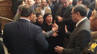 محافظ الفيوم يشارك في تشييع جنازة شهيد الواجب بطامية (فيديو)