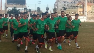 الاتحاد السكندري يتدرب على فترتين بمعسكر برج العرب