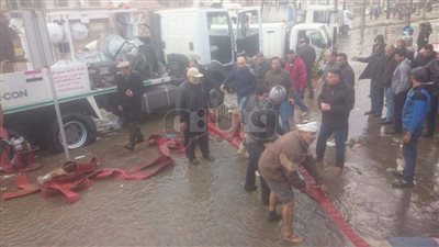 تشكيل لجنة من مجالس المدن لمواجهة نوة الشتاء بدمياط