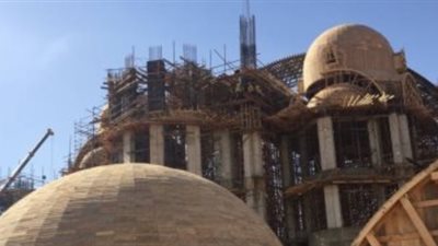 مشرف بناء كاتدرائية العاصمة الإدارية: أنجزنا 90% من الأعمال في 3 شهور