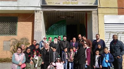 مدارس مطرانية الأرثوذكس ببورسعيد تحتفل مع الأيتام (فيديو)