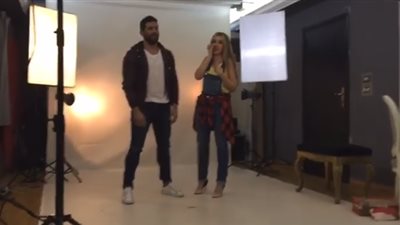 حسن الرداد بموقف كوميدي خلال تصوير أفيش «عقدة الخواجة»