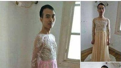 بائع يفاجئ فتاة طلبت صورا لفستان تخرج تشتريه عبر الإنترنت (صور)