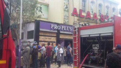 إخماد حريق شب في «جيم» بالدقي دون إصابات بشرية