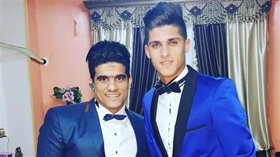 بالصور.. أحمد الشيخ لاعب الأهلي يستعد لحفل خطوبته