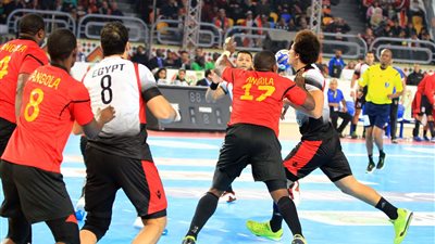 بالصور.. مصر تسحق أنجولا وتتأهل لنهائي البطولة الأفريقية لليد